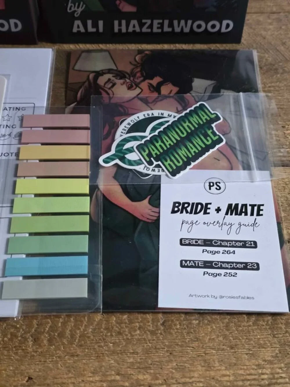 Probably Smut Bride & Mate by Ali Hazelwood Hardcover Books & Overlays, Stickers